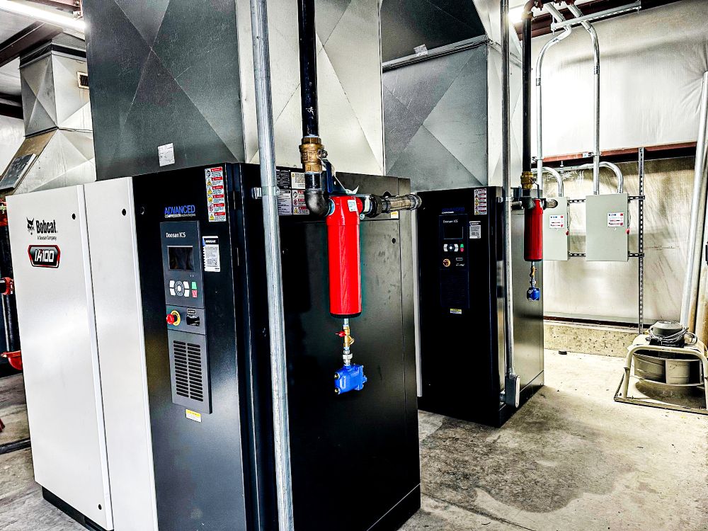 Industrial air compressor equipment sales